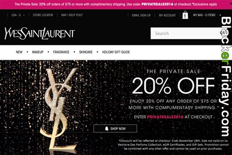 ysl black friday 2016|YSL black friday deal.